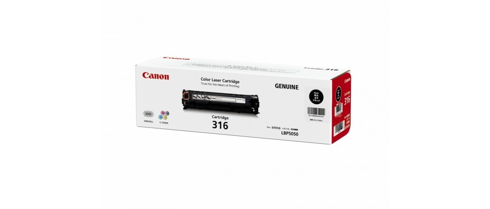 Canon Cartridge 316 Black Toner 